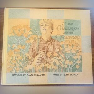 John Denver 1969 RARE The Children and the Flowers vintage books Randi Gullerud